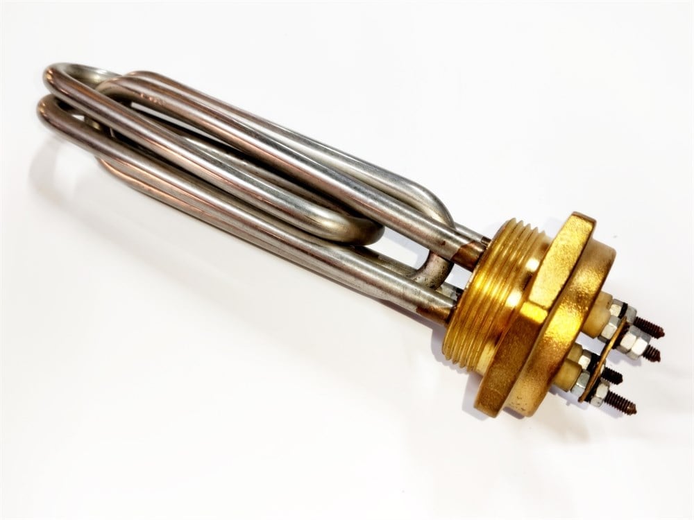 1,5 İnç 304Cr 2,8Kw 220V 20Cm Sanayi Isıtıcı Rezistans