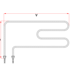 2500W ML Tipi Benmari Rezistansı - Görsel 2