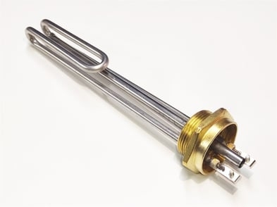 Pot Isıtıcı Rezistans 1-1/2 Inç 2000 Watt 230 Volt Brülör Pot ısıtıcı Resiztansı Boy 30 cm